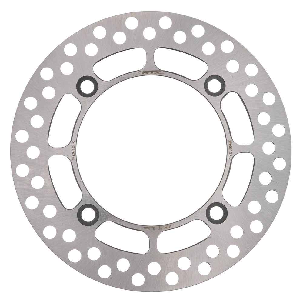 MTX Performance Rear Solid Round Brake Disc - Suzuki DR-Z250 2001-07, DR350 SE 1996-99