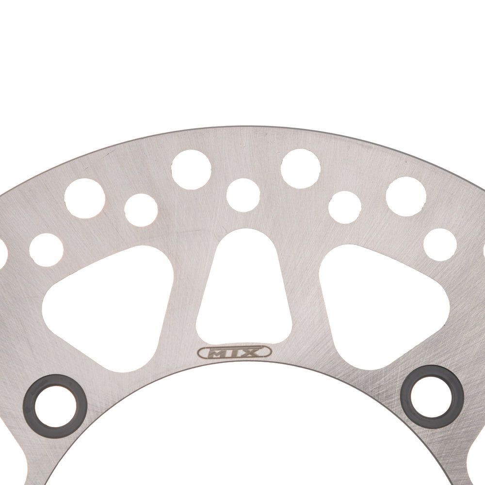 MTX Performance Front Solid Round Brake Disc - Suzuki DR250 S 1990-95, DR350 SE 1996-99