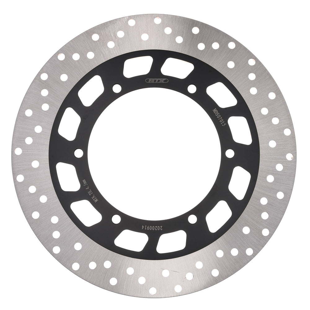 MTX Performance Front Solid Round Brake Disc - Yamaha 400 Roadstar (Five Hundred) 2014-18