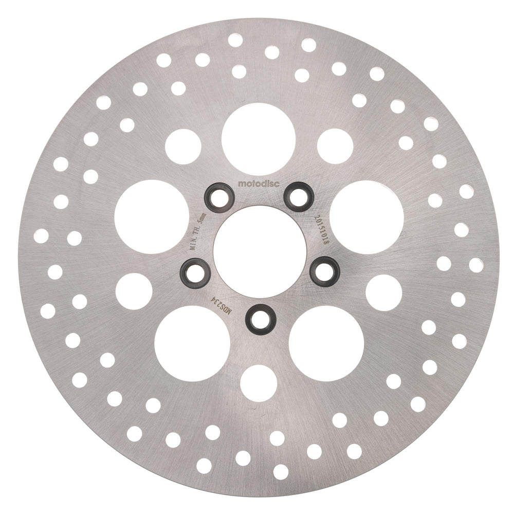 MTX Performance Rear Solid Round Brake Disc - Harley Davidson FLHCS Heritage Classic 114 2018-21