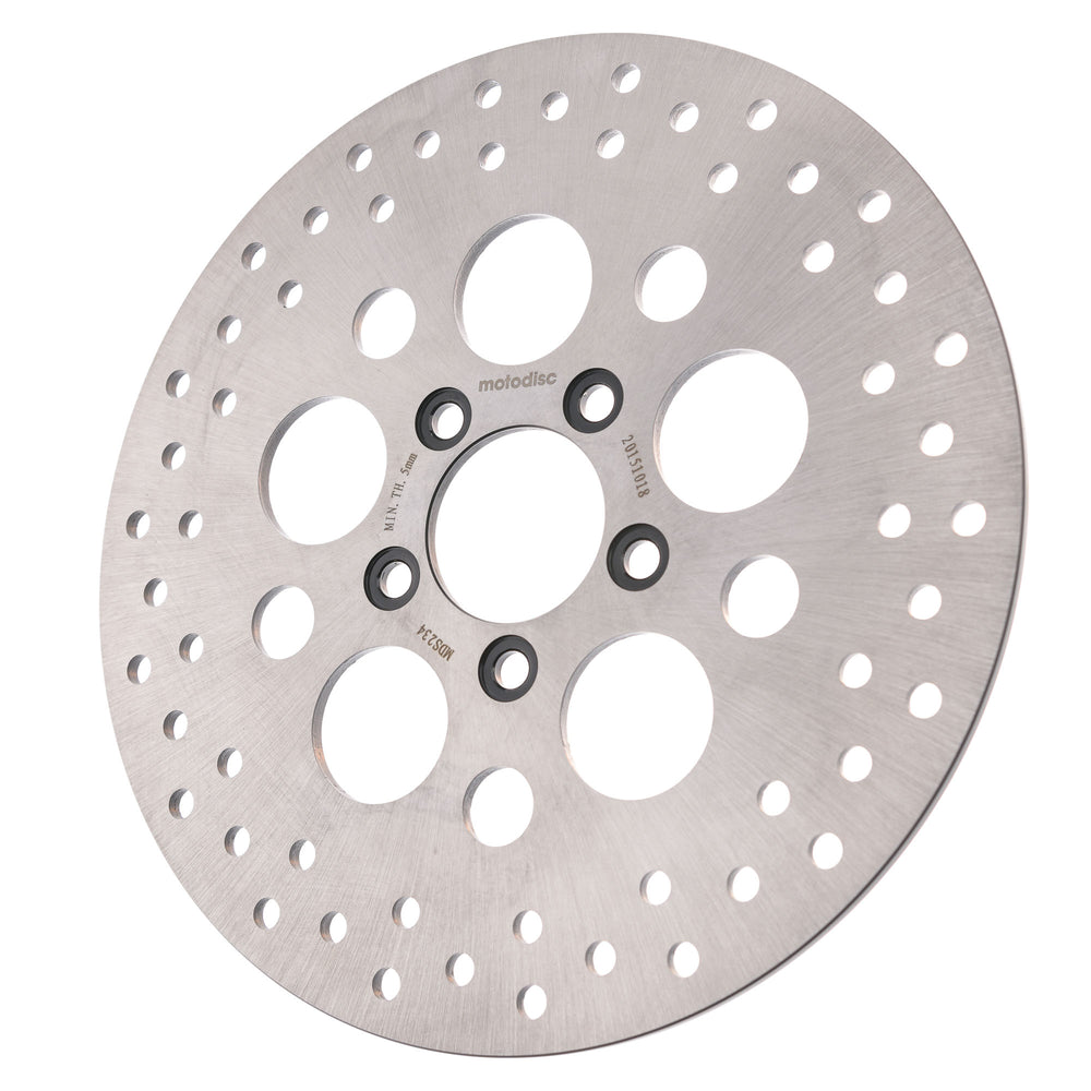 MTX Performance Rear Solid Round Brake Disc - Harley Davidson FLHCS Heritage Classic 114 2018-21