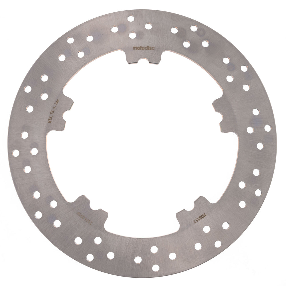 MTX Performance Front Solid Round Brake Disc - Harley Davidson VRSCA V-Rod 2002-05