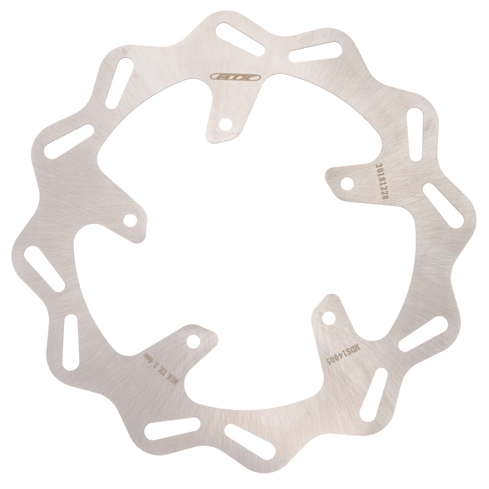 MTX Performance Rear Solid Wavy Brake Disc - Aprilia SXV450 Supermoto 2006-13