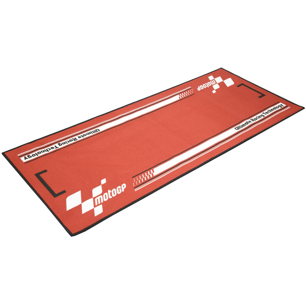 MotoGP Garage Mat Series 4 190 X 80cm Red/white