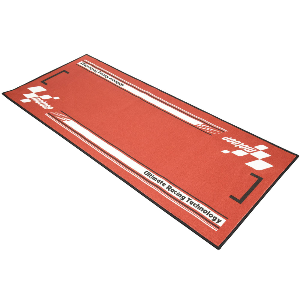 MotoGP Garage Mat Series 4 190 X 80cm Red/white