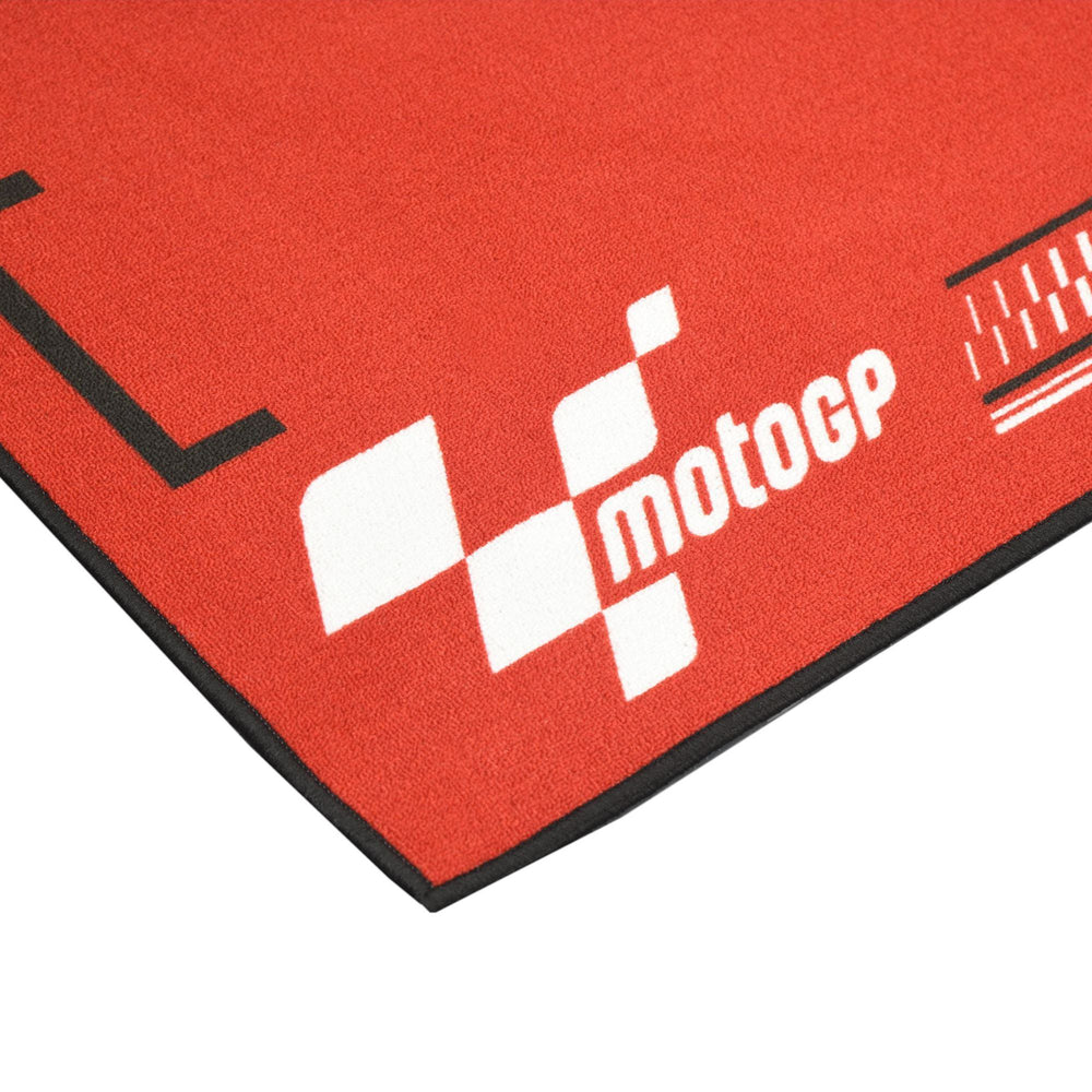 MotoGP Garage Mat Series 4 190 X 80cm Red/white