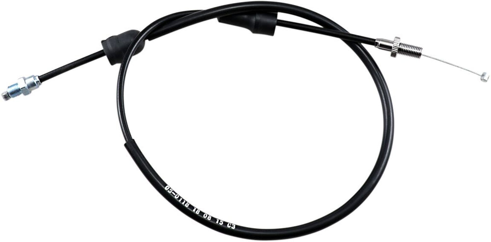 Motion Pro Black Vinyl Throttle Cable - Yamaha YFS200 MNH 1991-1997 - Black