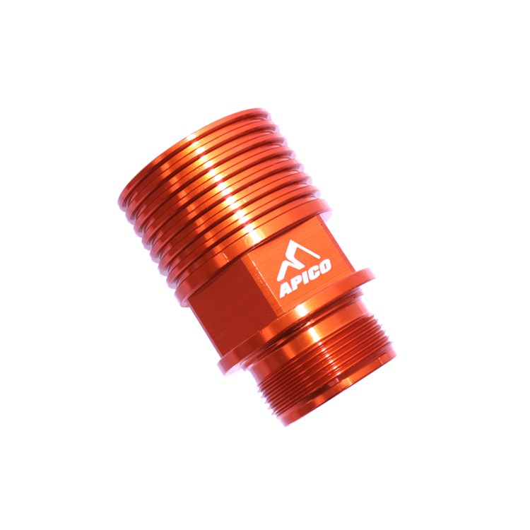 Apico Rear Brake Cooling Extension - KTM 125-525 2004-24 - Orange