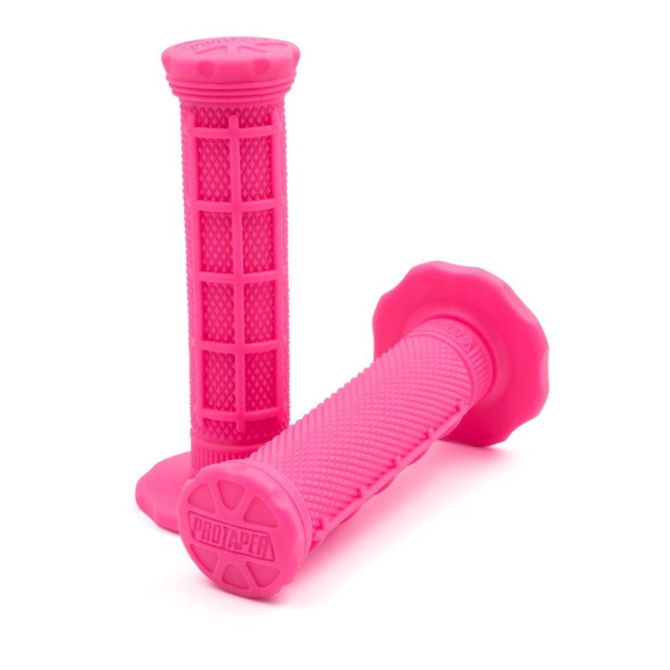 Pro Taper 1/3 Waffle Micro Grips - Neon Pink