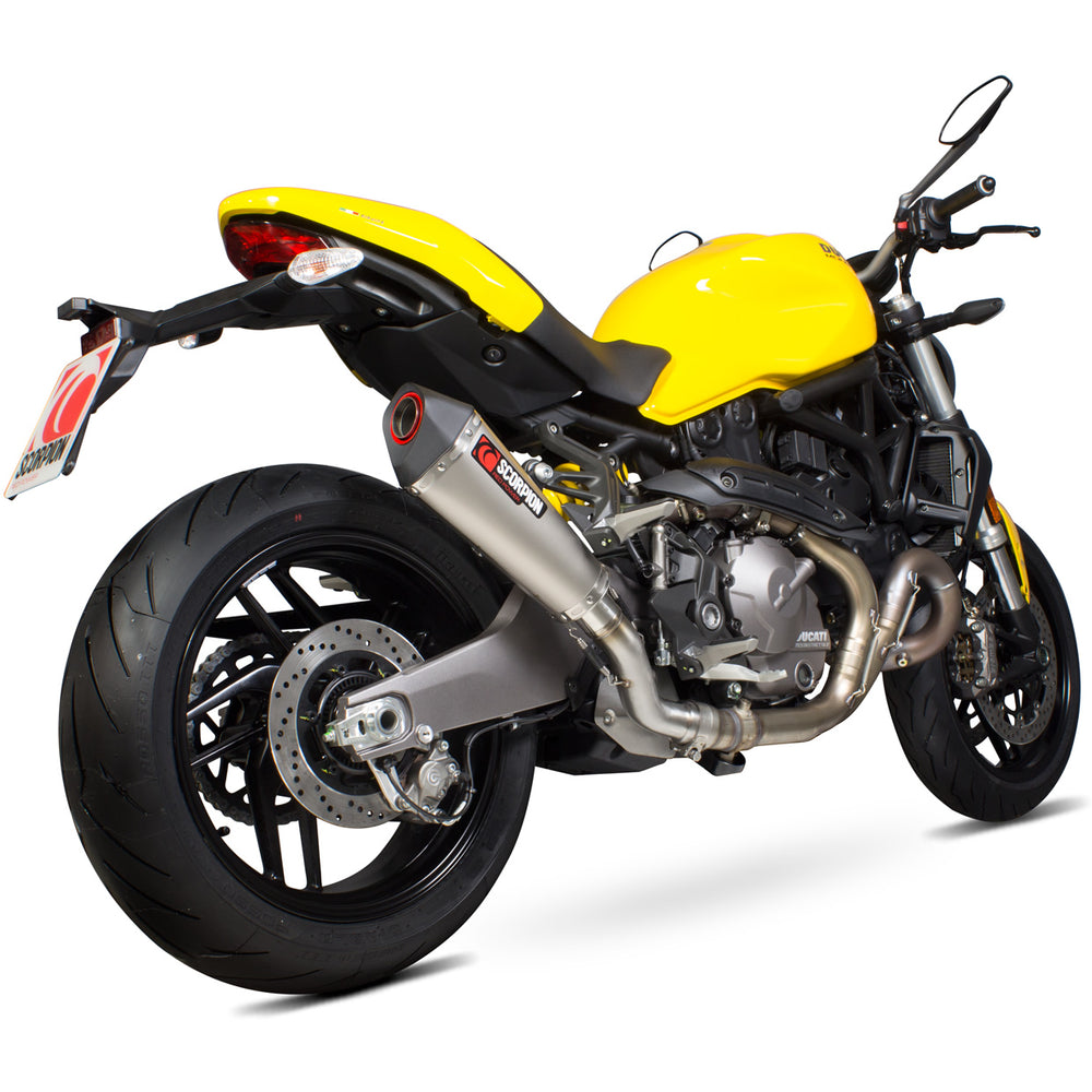 Scorpion Serket Taper Titanium Exhaust For Ducati Monster 821 2018-2020