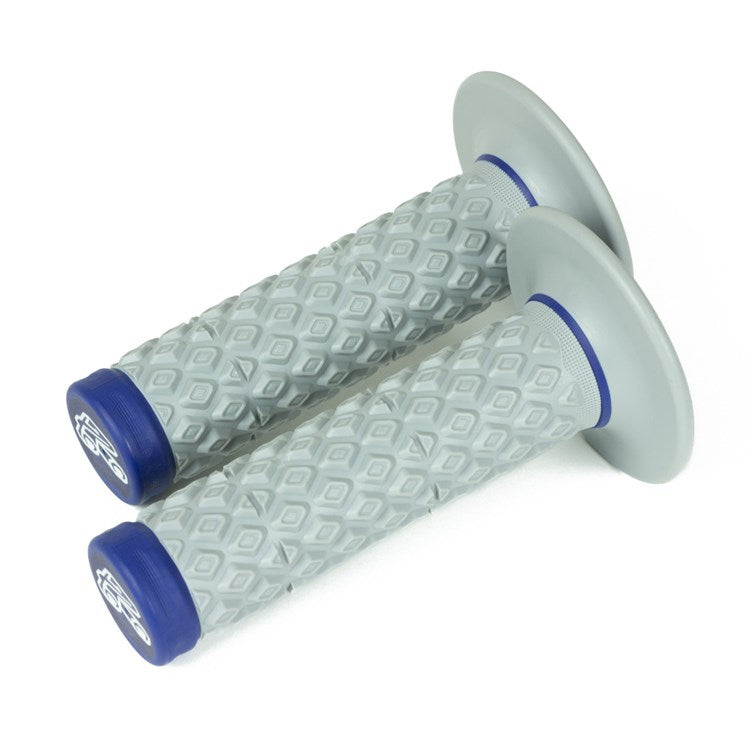 Renthal G206 MX Dual Compound Comfort Soft/Firm Grips - Blue