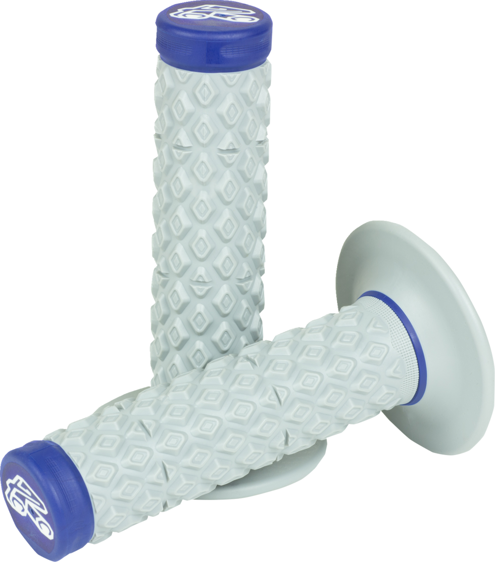 Renthal G206 MX Dual Compound Comfort Soft/Firm Grips - Blue