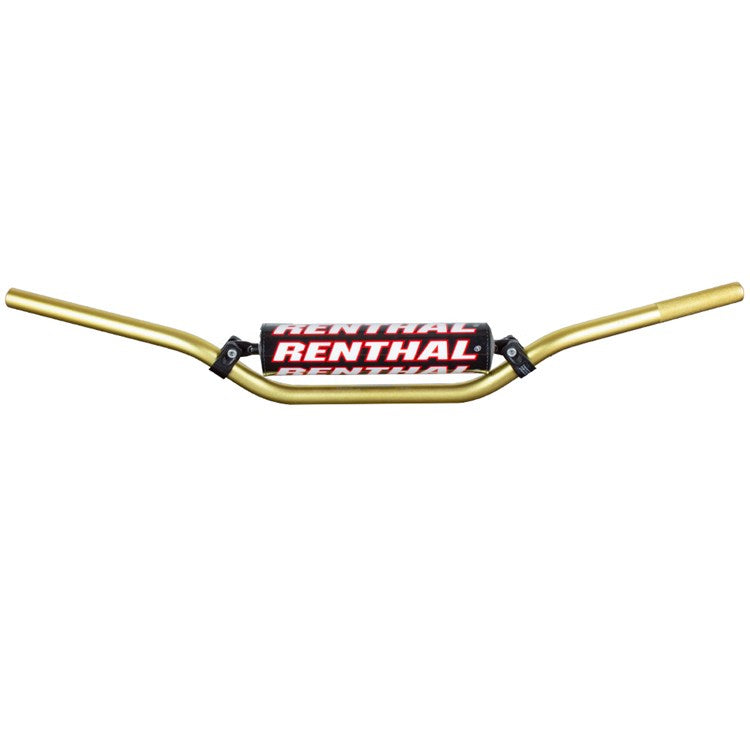 Renthal 809 7/8 RC High Bend Handlebars - Gold