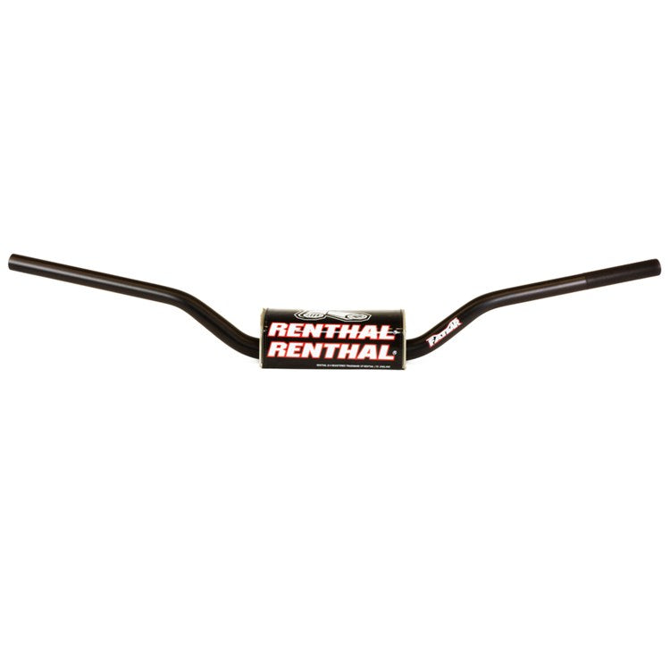 Renthal 609 RC High Bend Fat Bar Handlebars - Black