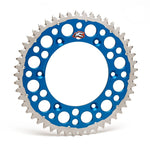 Renthal Twin Ring Rear Sprocket - Yamaha YZ/YZF/WRF 125-450 1999-2024 - 49T Blue