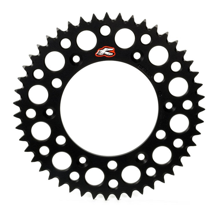 Renthal Ultralight Rear Sprocket - KTM SX/EXC 125-620 1990-2024, TE/TC/FE/FC 2000-24, MC/EC/EX 2021-24 - 50T Black