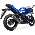 Scorpion Serket Taper Full System Carbon Fibre Exhaust - Suzuki GSX-R 125/150 2017 - 2018