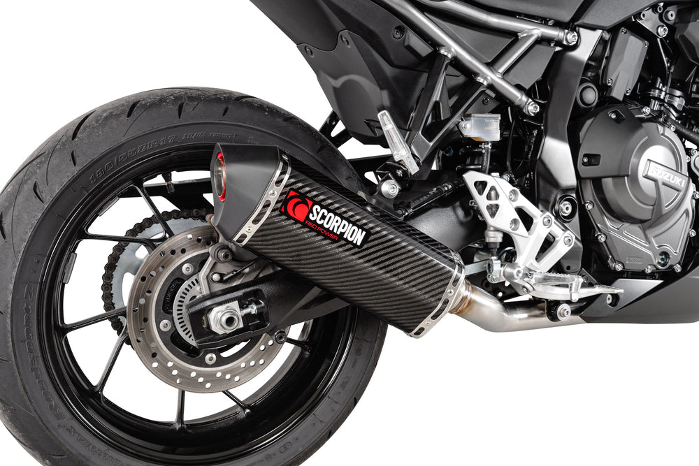 Scorpion Serket Parallel Full System Carbon Fibre For Suzuki GSX-8R 2024-2025
