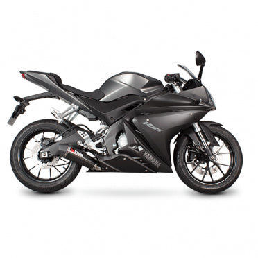 Scorpion Serket Taper Stainless Oval Exhaust For Yamaha YZF R 125 2014-2018