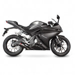 Scorpion Serket Taper Stainless Oval Exhaust For Yamaha YZF R 125 2014-2018