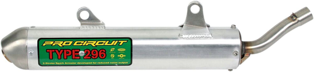 Pro Circuit Type 296 Spark Arrestor Silencer - Honda CR250 2002-2007