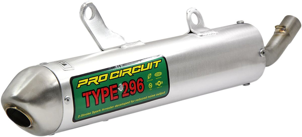 Pro Circuit Type 296 Spark Arrestor Silencer - Yamaha YZ250 2002-2024