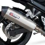 Scorpion Serket Stainless Oval Exhaust For Suzuki GSF 650 BAndit 2007-2011