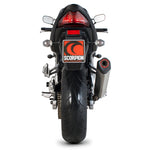 Scorpion Serket Stainless Oval Exhaust For Suzuki GSF 650 BAndit 2007-2011