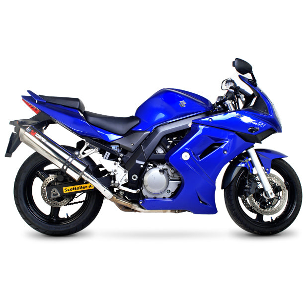 Scorpion Factory Carbon Oval Exhaust - Suzuki SV 650 2004 - 2015