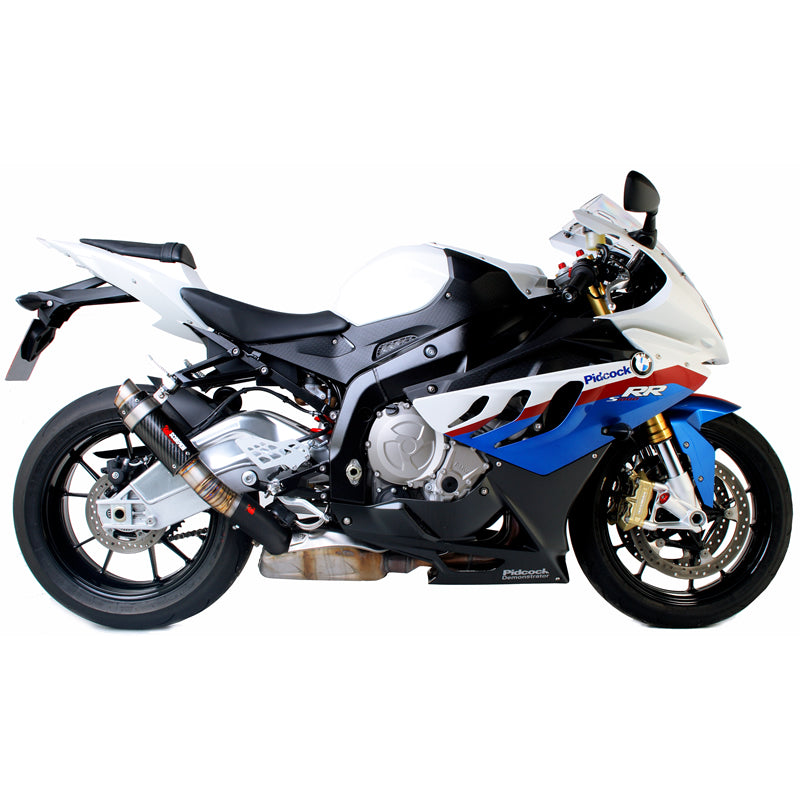 Scorpion RP-1 GP Carbon Round Exhaust - BMW S1000RR 2009 - 2014 / S1000R 2014 - 2016