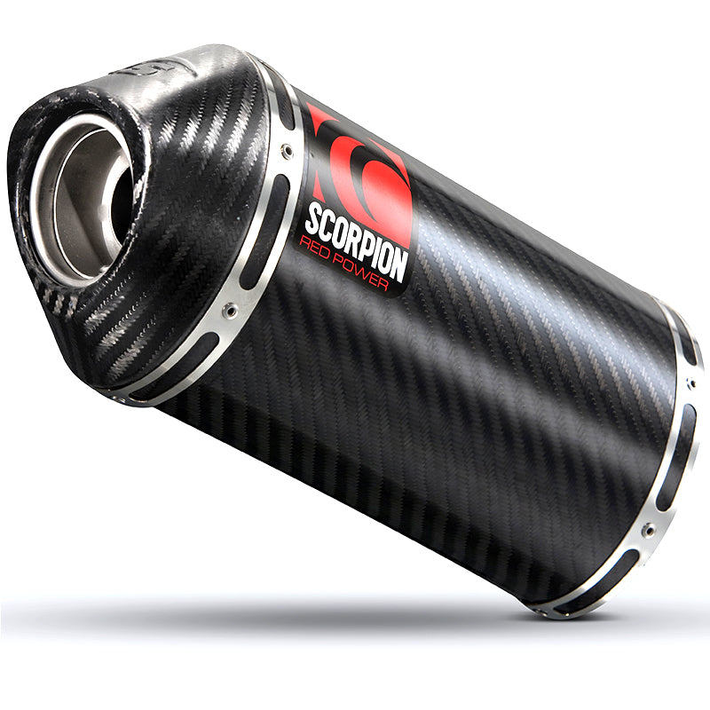 Scorpion Carbine Carbon Extreme Exhaust Carbon Outlet Suzuki GSXR 750 Y-K 99-05