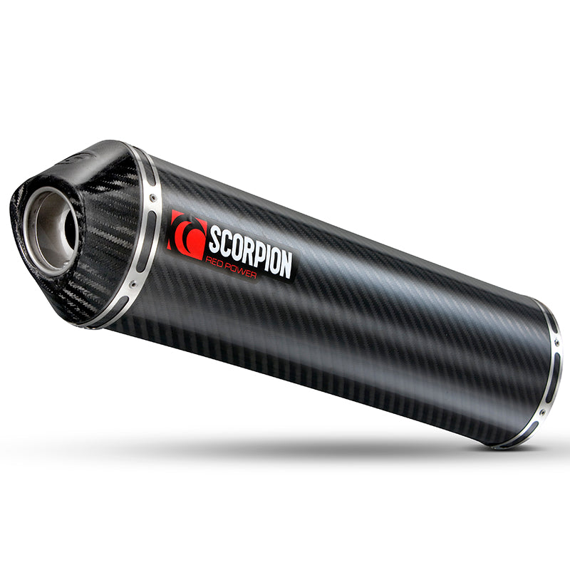 Scorpion Factory Carbon Oval Exhaust Carbon Outlet Kawasaki ZZR1400 08-11
