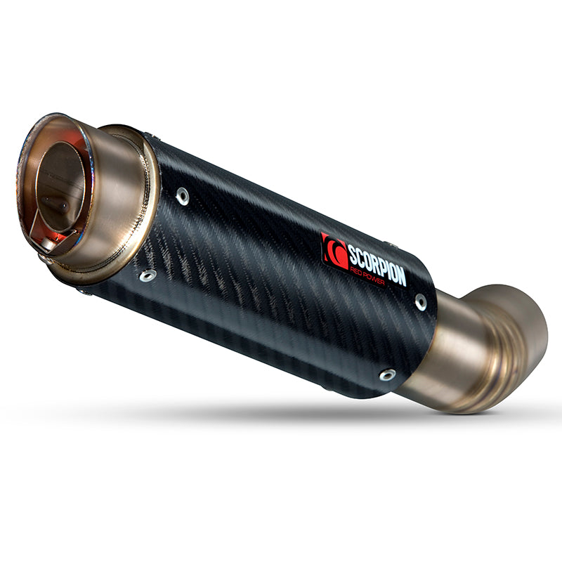 Scorpion RP-1 GP Carbon Round Exhaust - Suzuki GSXR750 K6-7 2006 - 2007
