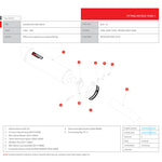 Scorpion Factory Carbon Round Exhaust Carbon Outlet Honda VFR 750 F (RSTV) 94-97