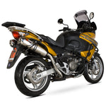 Scorpion Factory Stainless Oval Exhaust - Honda XL 1000 V,VARADERO 1998 - 2013