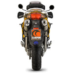 Scorpion Factory Stainless Oval Exhaust - Honda XL 1000 V,VARADERO 1998 - 2013