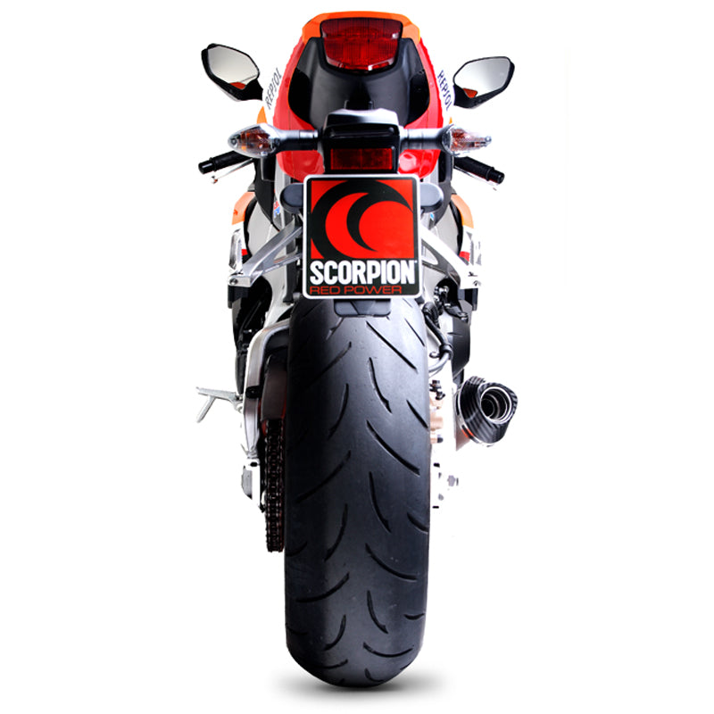 Scorpion Power Cone Stainless Oval Exhaust Honda CBR 1000 RR 2008 - 2011