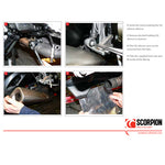 Scorpion Power Cone Stainless Oval Exhaust Honda CBR 1000 RR 2008 - 2011