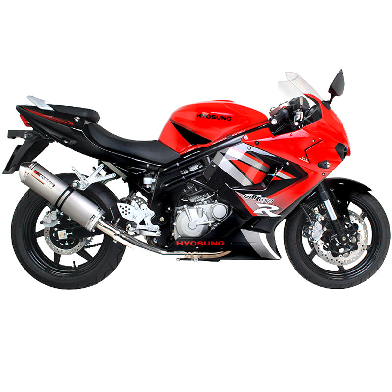 Hyosung Gt250r Hyosung Gt650r Exhaust Modification Scorpion