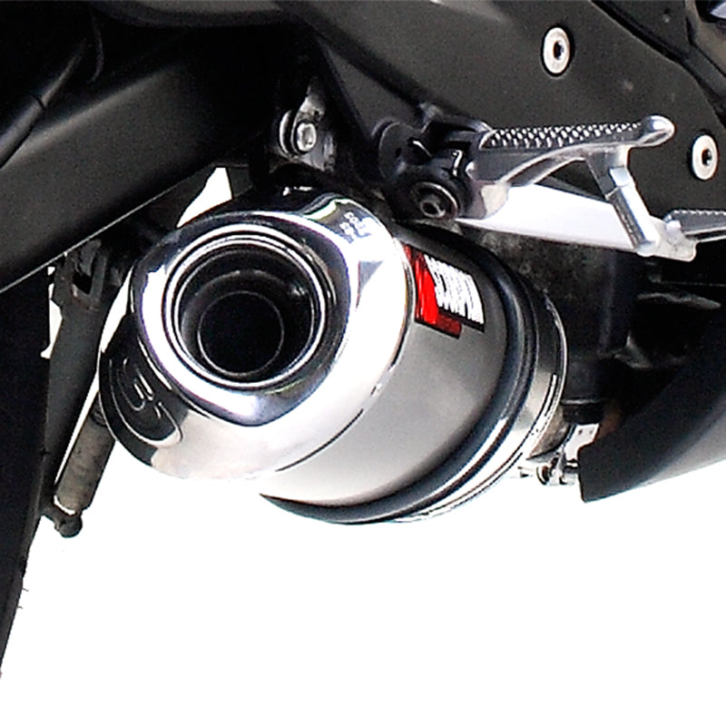 Scorpion Factory Stainless Oval Exhaust - Kawasaki ER6 F N VERSYS 2006 - 2011