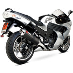 Scorpion Factory Carbon Oval Exhaust Carbon Outlet Kawasaki ZZR1400 08-11