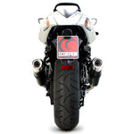 Scorpion Carbine Stainless Extreme Exhaust Carbon Outlet Kawasaki ZZR1400 08-11