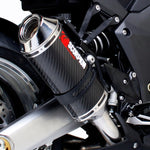 Scorpion Factory Carbon Oval Exhaust Carbon Outlet Kawasaki Z1000 10-Current