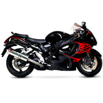 Scorpion Factory Carbon Oval Exhaust Carbon Outlet Suzuki GSX 1300R Hayabusa 08>Current