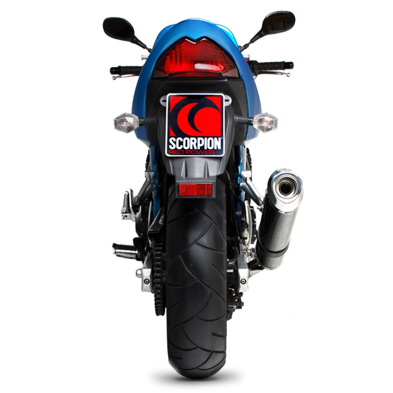 Scorpion Factory Carbon Round Exhaust For Suzuki GSF 600 Bandit/650 BAndit 2000-2006