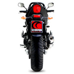 Scorpion Carbine Stainless Extreme Exhaust Carbon Outlet Suzuki GSF 650 Bandit 07-09
