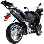 Scorpion Factory Satin Titanium Oval Exhaust Carbon Outlet Triumph Tiger 1050 07-09