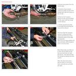 Scorpion Factory Satin Titanium Oval Exhaust Carbon Outlet Triumph Tiger 1050 07-09