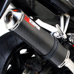 Scorpion Factory Stainless Oval Exhaust Carbon Outlet Yamaha YZF 600 R6 03-05