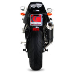 Scorpion Factory Satin Titanium Oval Exhaust Carbon Outlet Yamaha YZF 600 R6 03-05